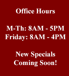 Office Hours Monday to Friday 8am to 5pm Friday 8am to 4pm